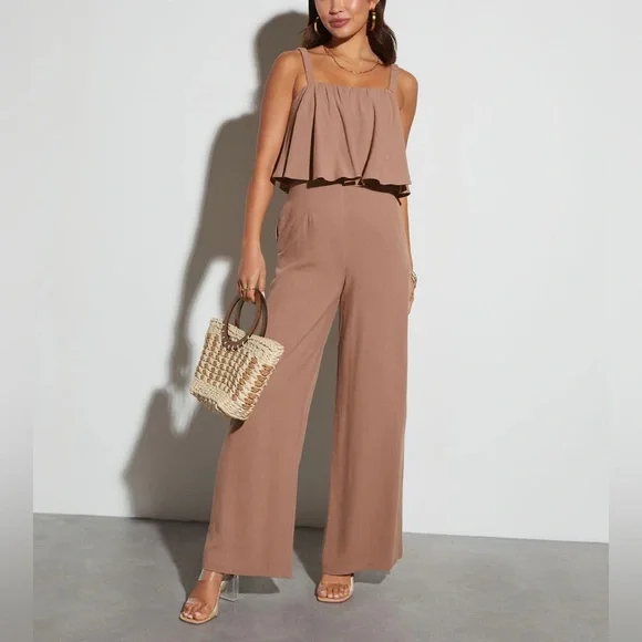 Brand new Itzel Fitted Waist Jumpsuit size M - Picture 4 of 5